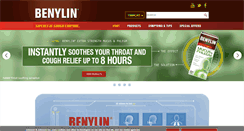 Desktop Screenshot of benylin.ca